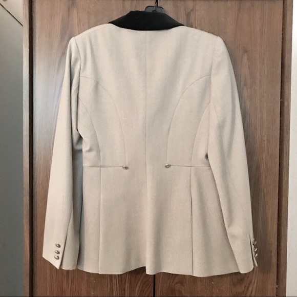 HERMÈS NEW EQUESTRIAN STYLE BLAZER/VELVET COLLAR 6 - Picture 2 of 7